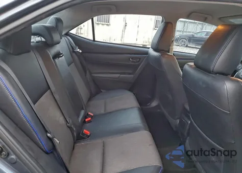 2017 Toyota Corolla L из США, поврежденный, VIN 2T1BURHE8HC757411